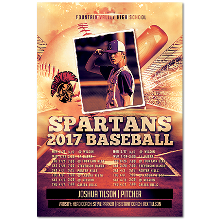 2017 Sports Schedule Magnets