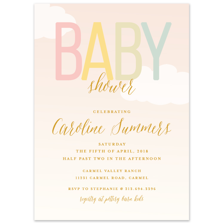 Baby Shower Invitations